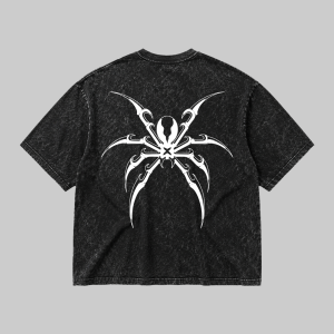 Venom Spider Acid Wash T-Shirt