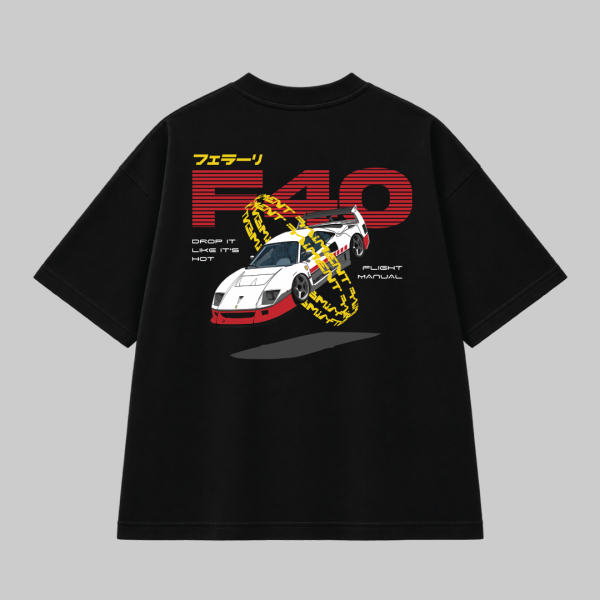 F40 Racing Graphic T-Shirt